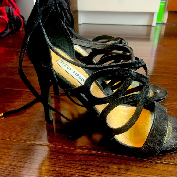 Steve Madden Laceup Heels (Size 8.5) - Picture 1 of 7